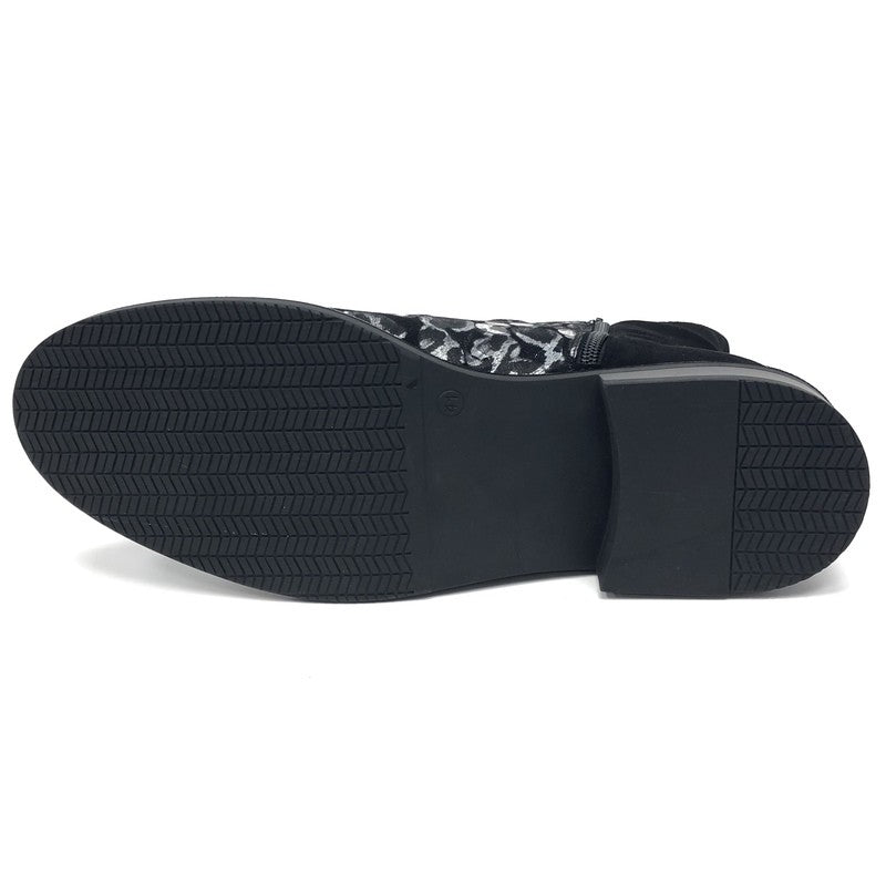 PieSanto Black Leather – Eleganti dabīgās ādas puszābaki