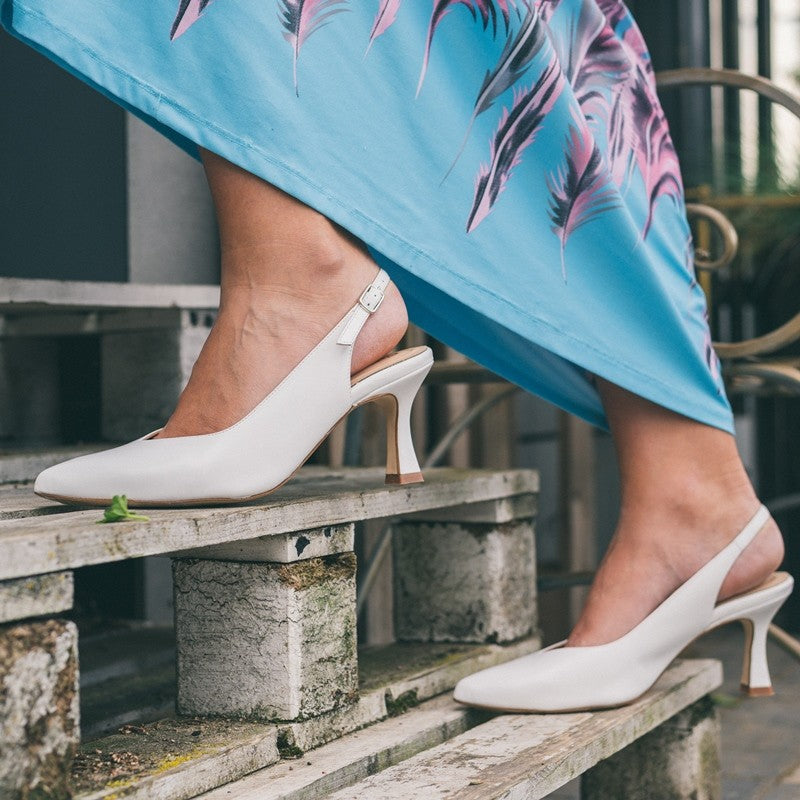 PieSanto White Pearl – Elegantas kāzu un svētku kurpes ar maksimālu komfortu