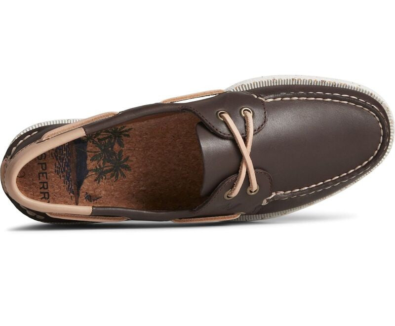 Sperry Authentic Original Black – Klasiski vīriešu burāšanas apavi (Topsaideri)