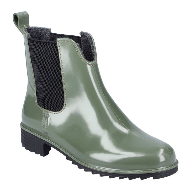Rieker Waterproof Green – Siltināti gumijas puszābaki aktīvai ikdienai