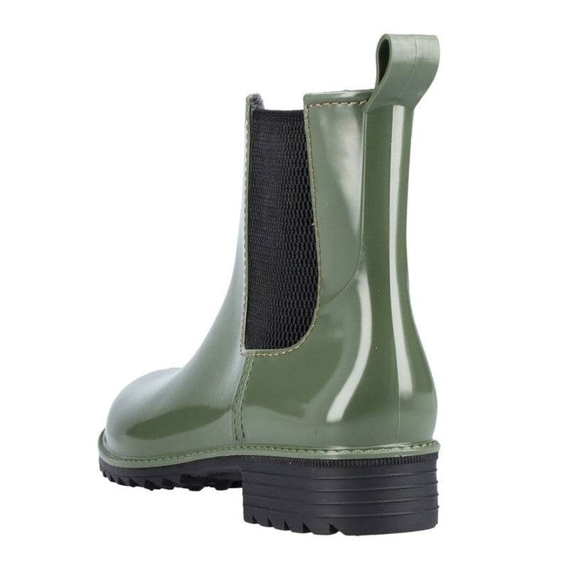 Rieker Waterproof Green – Siltināti gumijas puszābaki aktīvai ikdienai