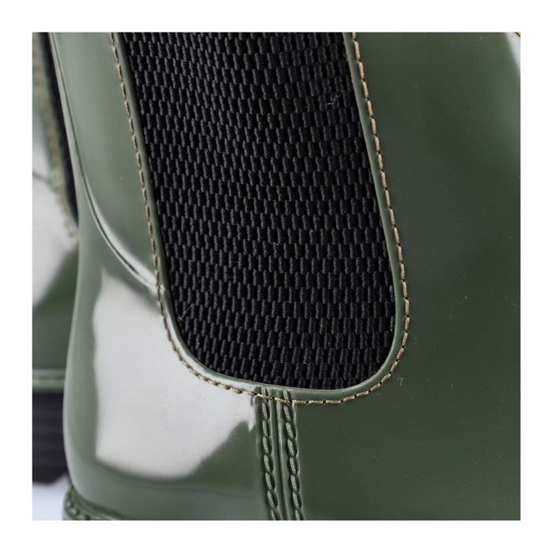 Rieker Waterproof Green – Siltināti gumijas puszābaki aktīvai ikdienai
