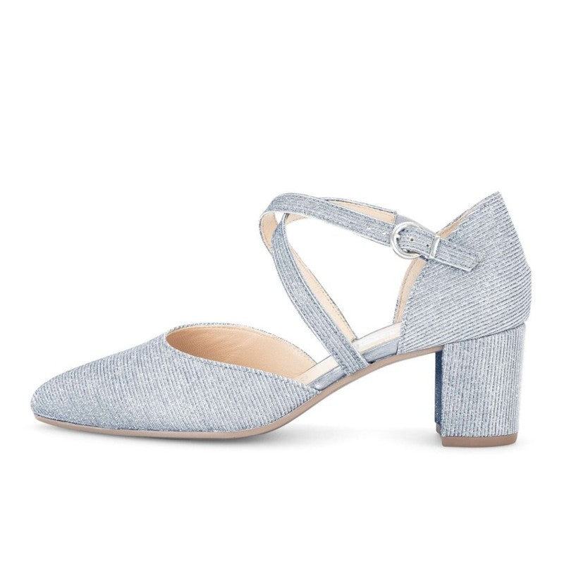 Gabor Fashion Blue Shimmer – Greznas sieviešu balles kurpes