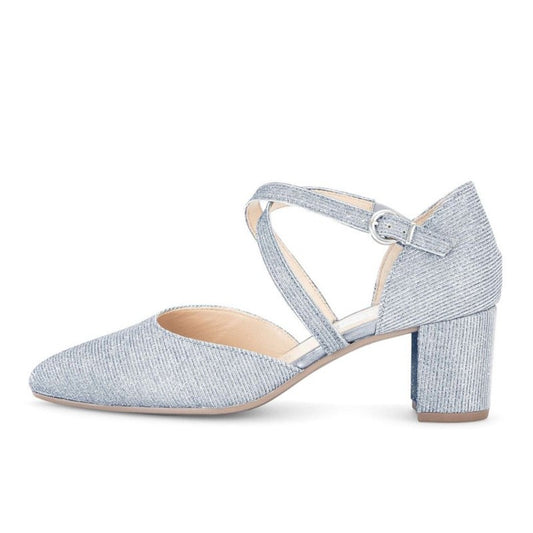 Gabor Fashion Blue Shimmer – Greznas sieviešu balles kurpes