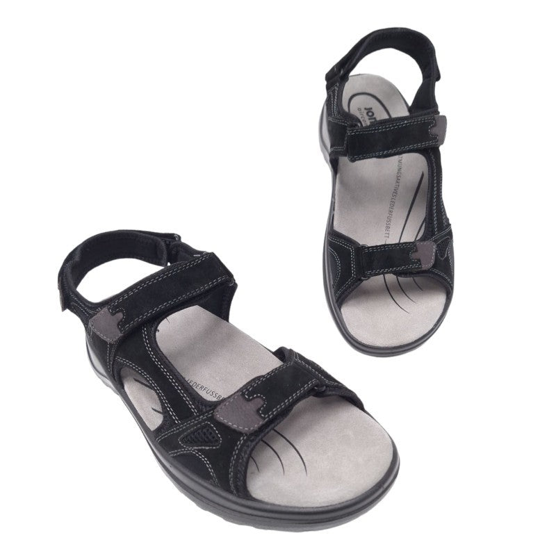 Jomos AirComfort Brown – Vīriešu liela izmēra ādas sandales