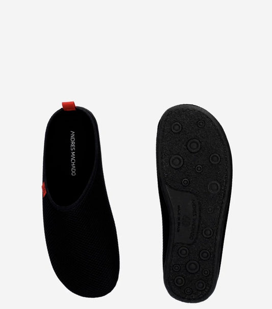 Andres Machado DYNAMIC – Unisex riidest vabaajajalatsid (mustad)