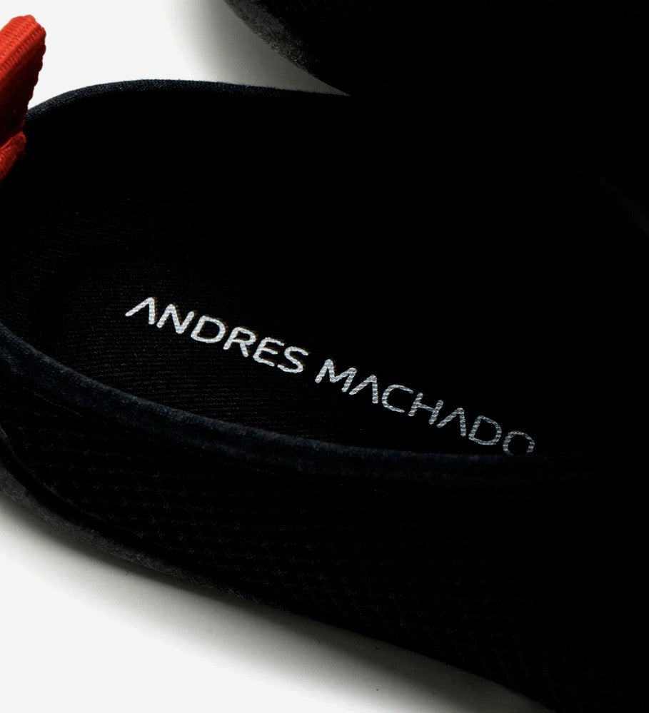 Andres Machado DYNAMIC – Unisex sieta auduma sporta čības (Melnas)