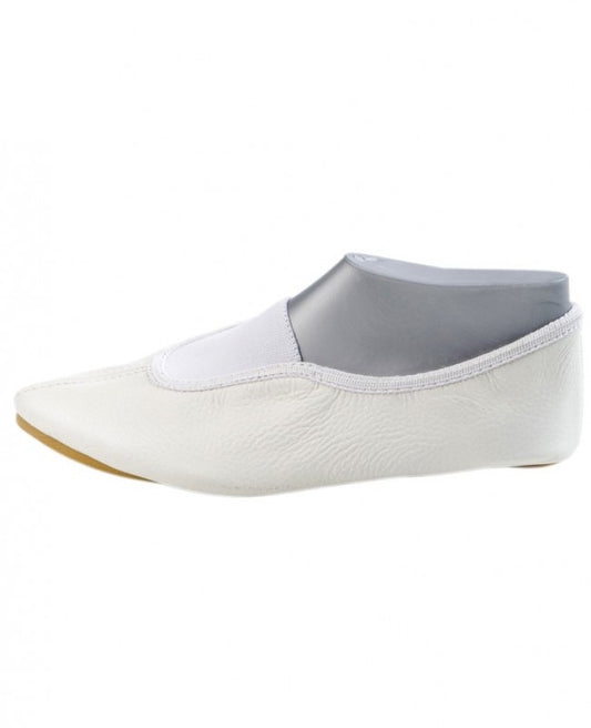 White dance or gymnastics slippers 153622