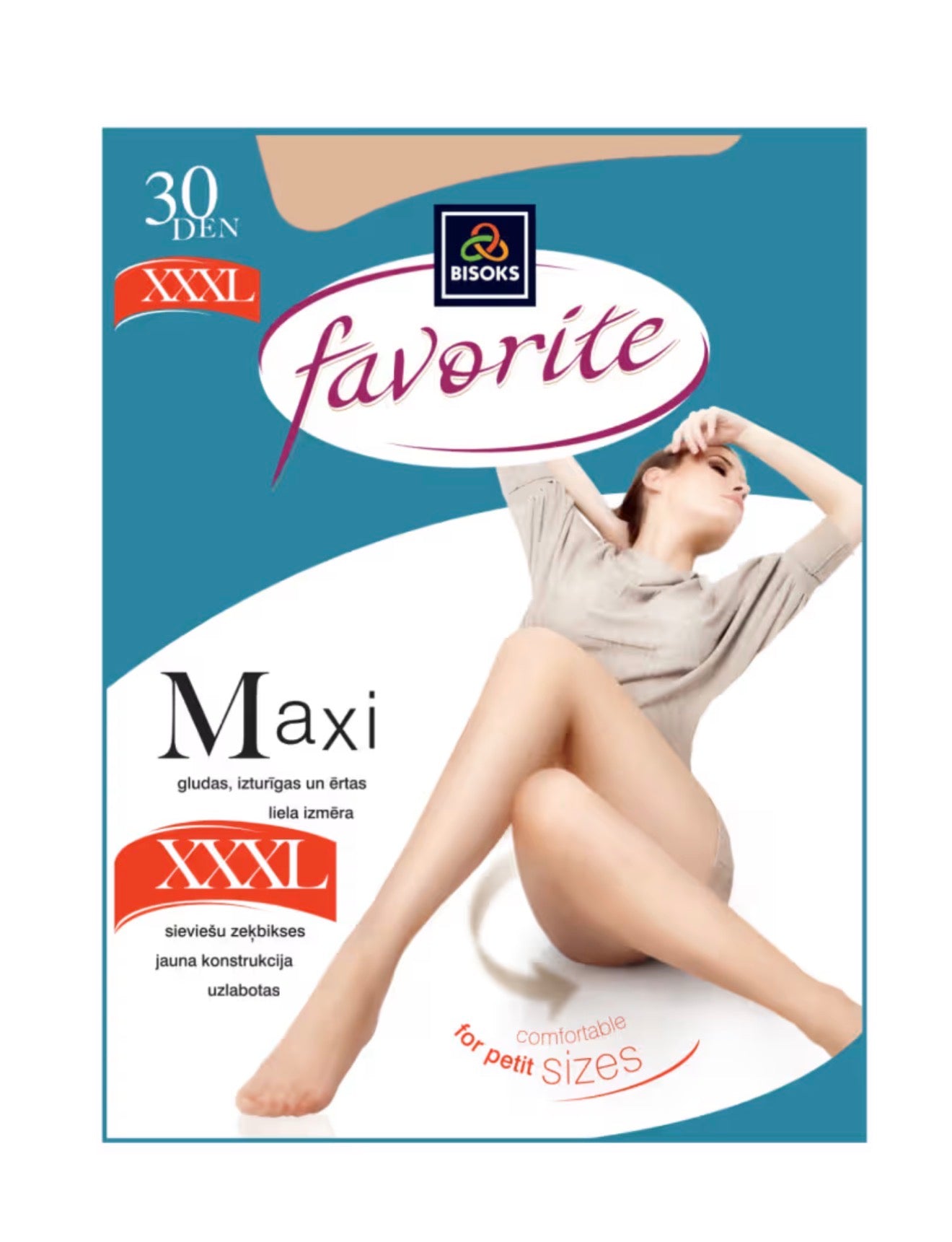 Favorite – Sieviešu zeķubikses komfortam (30 DEN)